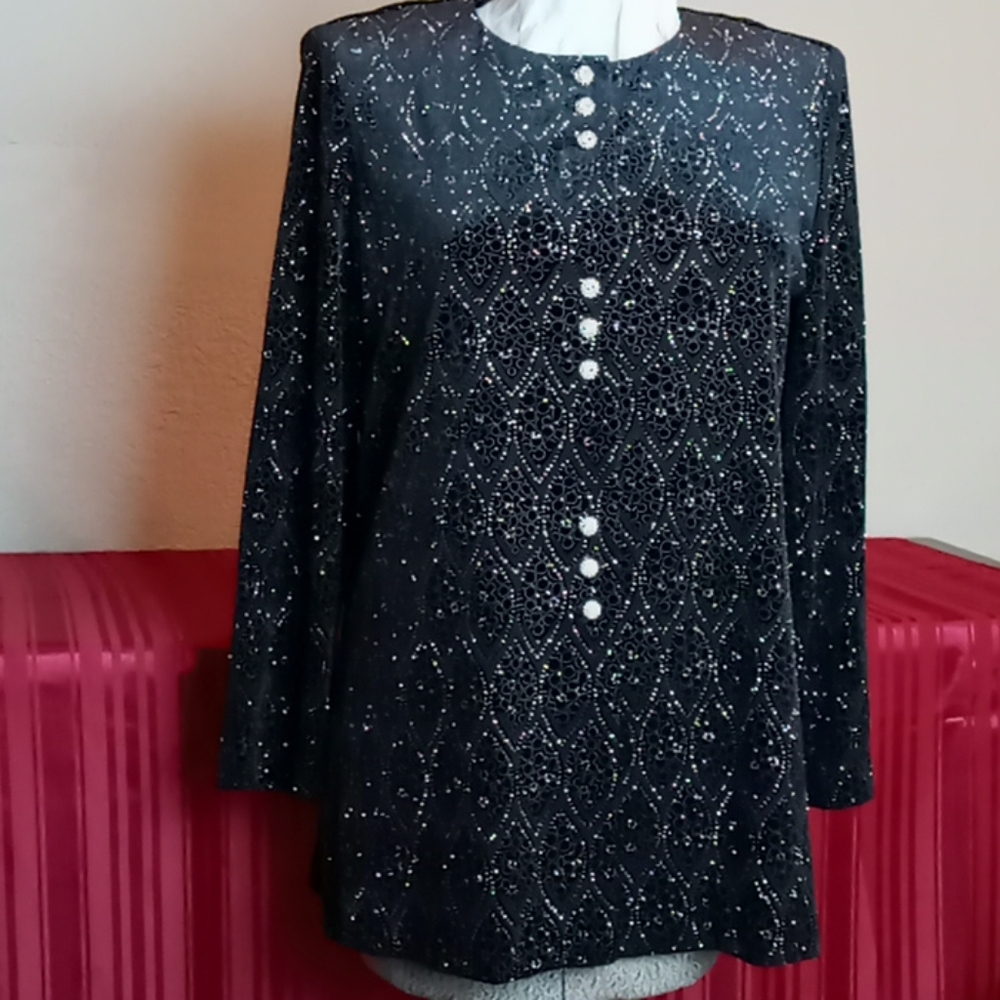 A R & M Richards evening. Womans top